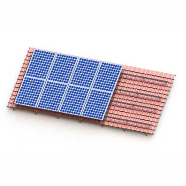 Einstellbares Aluminium-Solar-Montagesystem für Dachboden