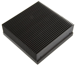 Große Größe anodisiertes Schallgerät Kühlkörper-Aluminium-Profil