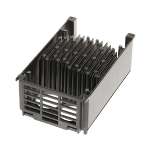 Schwarzes anodisierendes CNC Multi Processing Aluminium Extrusion passen Kühlkörper an
